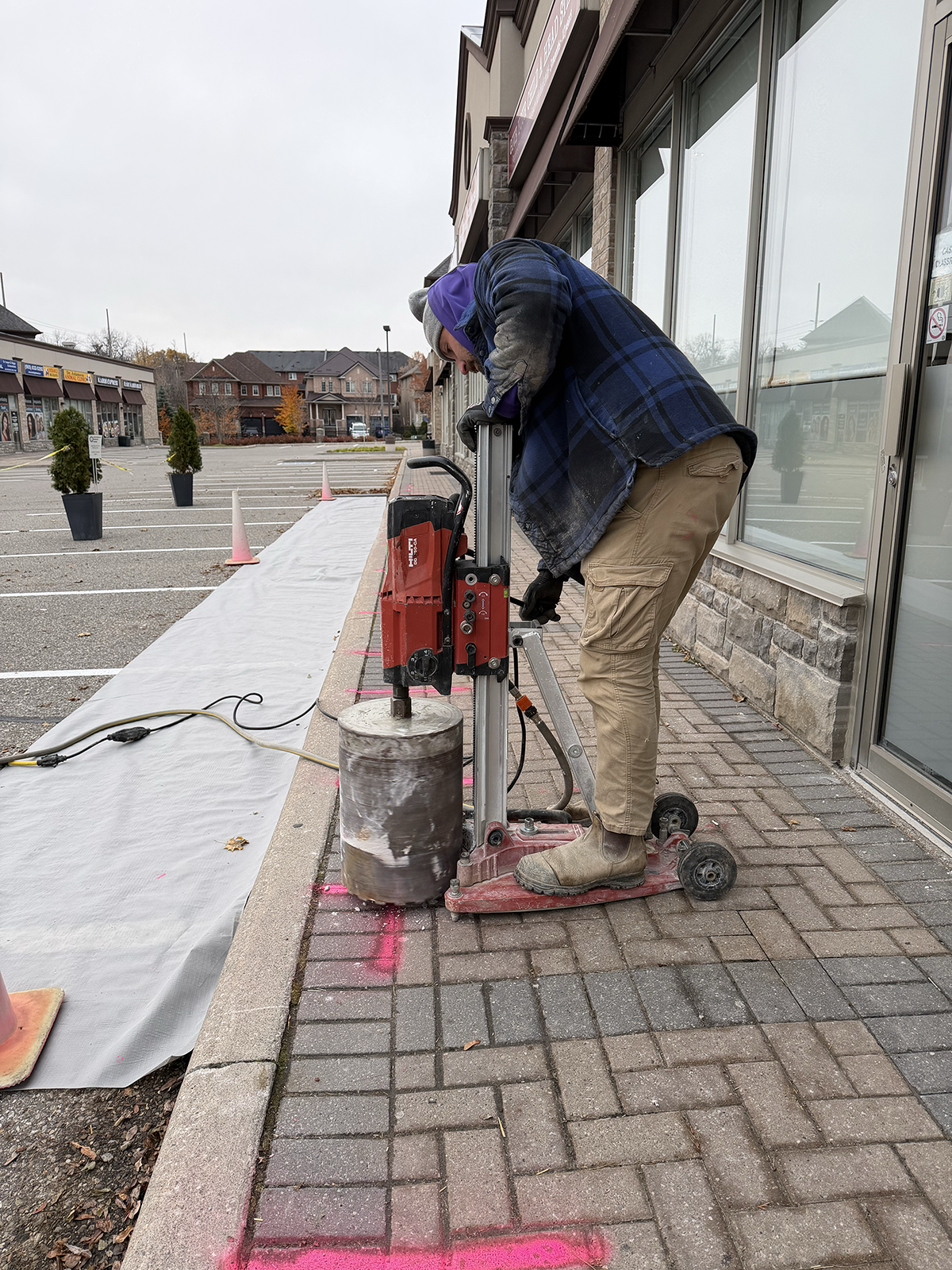 bollard’s integrity 48 inches (4 feet)